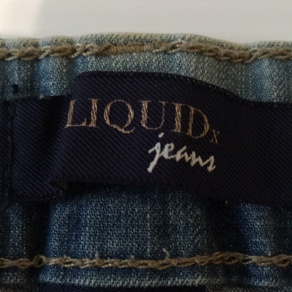 Jean Shorts Sz L . Light blue - Picture 13 of 13
